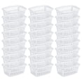 thumbnail image 1 of Sterilite 1.5 Bushel Plastic Stackable Laundry Basket, White (24 Pack), 1 of 5