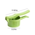 thumbnail image 3 of Birdeem Fruit Squeezer Hand Press, Large Fruit and Vegetables Dryer Squeezer Quick Dry Design Bpa Dry off Lettuce and Vegetable Kitchen Food Strainer for Dumpling Filling Filter, 3 of 9