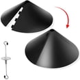 thumbnail image 1 of Outdoor Hanging Squirrel Flapper Durable 16Inch Plastic Squirrel Guard Baffle with Hook Wrap Around Squirrel Baffle Proof for Bird Feeders Poles and Bird House, 1 of 9