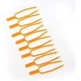 thumbnail image 3 of Jinsinto Setaria Viridis 100Pcs Stolon Fixing Clips Plant Clips Garden Tool Stolons Accessory Strawberry Fork Farming Clip Plant Support, Orange, 3 of 5