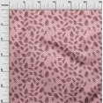 thumbnail image 3 of oneOone Tissu Polyester Spandex Rose Feuille avec Chevron Matériel de Robe Tissu Imprimé Tissu au Mètre 56 Pouces de Large, 3 of 5