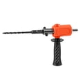 thumbnail image 2 of Adaptateur de Perceuse Électrique à Marteau, Tête de Conversion de Perceuse Électrique Portable à Main avec Foret, Convertisseur de Perceuse Électrique Léger à Marteau, Tête de Conversion, 2 of 7