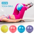 thumbnail image 3 of 25cm Yoga Ball Anti-burst Thick Stability Ball Mini Pilates Barre Physical Ball, 3 of 8