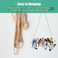 thumbnail image 4 of Suncatcher Window Hangings Multicolor Birds on a Wire Birds Stained Window Hangings Birds Pendant Ornaments for Windows Doors Garden Home Spring Decorations, 4 of 8