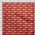 thumbnail image 4 of oneOone Tissu en Coton Flex Rouge Tissu pour Robe Tissu Imprimé au Mètre 40 Pouces de Large, 4 of 5