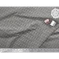 thumbnail image 2 of Soimoi Modal Satin Fabric Geometric Small Printed Craft Fabric by The Yard 42 Inch Wide, 2 of 3