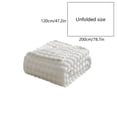 thumbnail image 3 of BAOPAI Couverture en Molleton Peluche Douce Légère Jeté Polyvalent pour Sofa Lit Voyage Confortable et Chaude, 3 of 7