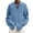 Light Blue, variant on RKSTN Mens Long Sleeve T Shirt Fashion Turndown Collar Solid Color Tops Cotton and Linen Buttons Blouse Sweartshirt