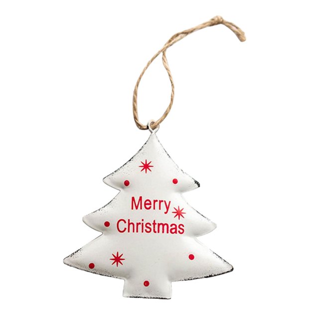 Christmas Tree Decorations, Christmas Decorative Hanging Pendant, Multi-Purpose White