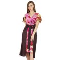 thumbnail image 1 of Bimba Womens Asymmetrical Shift Dress Mid-Calf Summer Rayon Day Dresses, 1 of 7