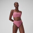 thumbnail image 1 of Speedo Hauts de Bikini Dos Nageur Unis pour Femmes - Mauve Vif, Taille : TG, 1 of 3