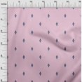 thumbnail image 2 of oneOone Georgette Viscose Fabric Small Motif Ikat Decor Fabric Printed BTY 42 Inch Wide, 2 of 4