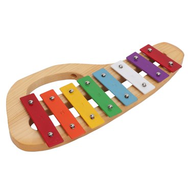Baby Xylophone Maple Xylophone With Stick Colorful Educational Musical Toys Percussion Instrument For Indoors Outdoor