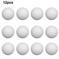 thumbnail image 4 of 12x Foosball Soccer Game Table Soccer Balls Solid White 36mm, 4 of 8