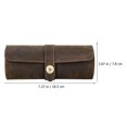 thumbnail image 2 of Leather Watch Case 3 Slots Watch Roll Box Watch Organizer Holder for Men Women, 2 of 8