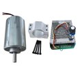 thumbnail image 2 of Air cooled 0.2kw CNC spindle Motor/ Motor Kit 200W Spindle Motor + Power Supply speed governor For Engraving ,Wide Use, 2 of 7