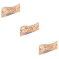 thumbnail image 2 of Decodeary Wood Marbling SelfAdhesive Skirting Line Exquisite Workmanship And Retro Fashion PVC Waterproof Waist Line For Wall PVC brown vine flower 3Set, 2 of 6