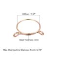 thumbnail image 2 of Unique Bargains Fuel Line Hose Clips, 5 Pack 50mm 65Mn Steel Single Wire Tubing Spring Clamps, 2 of 5