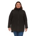 thumbnail image 1 of Swiss Tech Women's Plus Softshell Parka with Hood, 1 of 4