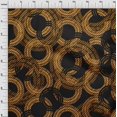 thumbnail image 4 of oneOone Cotton Poplin Brown Fabric Geometrical Sewing Craft Projects Fabric Prints By Yard 56 Inch Wide, 4 of 4
