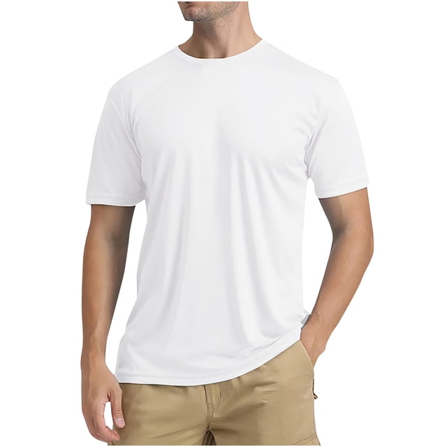 Vente de Chemises pour Hommes en Liquidation! T-Shirt en Coton pour Hommes T-Shirt Décontracté d'Été T-Shirt Col Rond Manches Courtes T-Shirt Doux T-Shirt Classique Basique