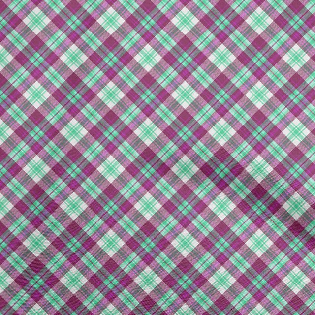 oneOone Rayon Dark Magenta Fabric Check Sewing Craft Projects Fabric Prints By Yard 56 Inch Wide