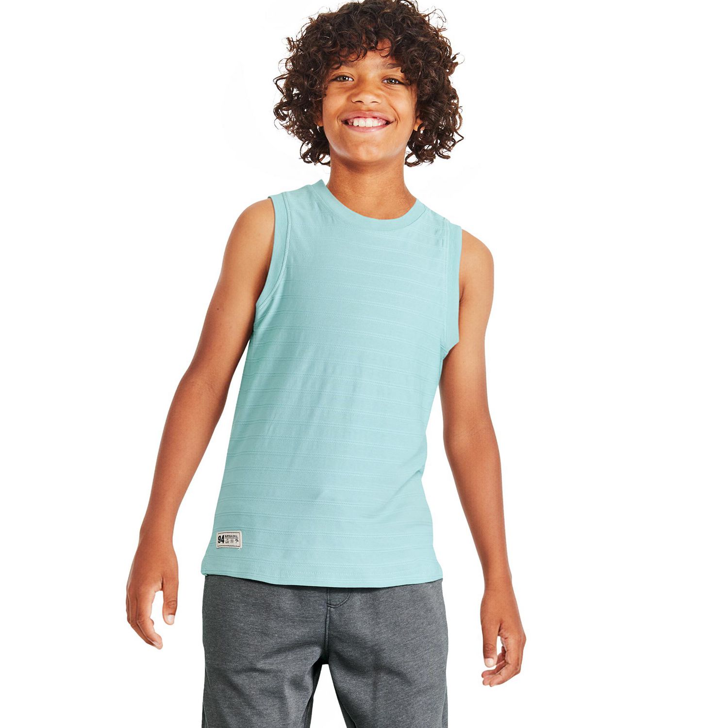 George Boys' Textured Muscle Tank