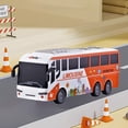 thumbnail image 4 of karymi Four Way LED Simulation Bus Children's Travel Bus Remote Control Bus Toy Car Model Toy Family Gifts Deal, 4 of 6