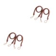 thumbnail image 4 of stanreset 1/2/3/5 2 Pieces Household Hotel Polyester Curtain Holdback Living Room Drape Tieback Draperies Decorative Holder Waved Rope Coffee 2PCS, 4 of 6
