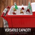 thumbnail image 2 of Permasteel Furniture Style Patio Cooler 80QT, 100 Cans - Red, 2 of 8