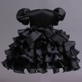 thumbnail image 3 of Robes de Princesse pour Fillettes Robe de Bal d'Anniversaire Manches Bouffantes Robe à Sequins en Tulle + Bandeau, 3 of 4