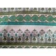 thumbnail image 4 of oneOone Cotton Poplin Fabric Geometric & Floral Block Print Fabric By The Yard 42 Inch Wide, 4 of 4