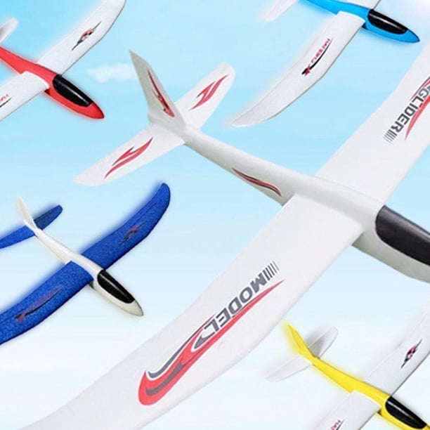 Avion En Mousse à Lancer – Rechargeable USB – Assemblage DIY – Vol Rotatif – Cadeau Enfant Dès 4 Ans