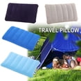 thumbnail image 2 of Office Flocking Inflatable Travel Camping Pillow, 2 of 8