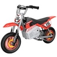 thumbnail image 2 of Razor MX400 Dirt Rocket 24V Moto de Motocross Jouet, Rouge (Lot de 2), 2 of 11
