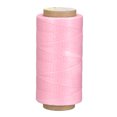 thumbnail image 1 of Unique Bargains 186 Yards 210D/1mm Leather Sewing Thread Polyester Waxed Cord, Light Pink, 1 of 5