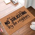 thumbnail image 3 of Doormat Coir Mat Outdoor Door Mat Inside Outdoor Summer Rug Low-Profile Non-Slip Front Welcome Mat Summer Home Decor Floor Mats for Door Decor, Patio Decor, Plain Entry Mat, 16x24 Inch, 3 of 7