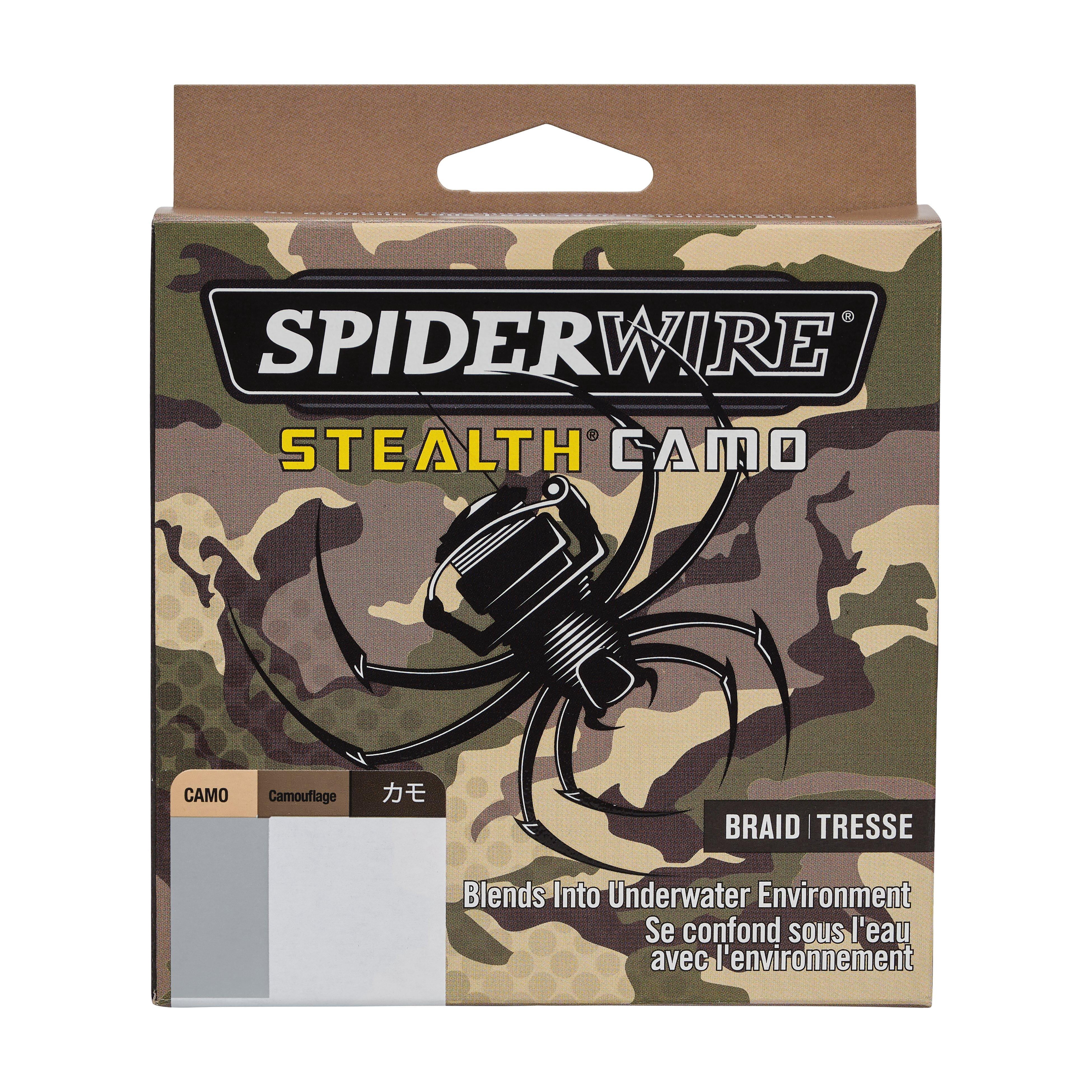 Spiderwire Stealth Camo Braid Fishing Line - 30lb