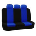 thumbnail image 4 of FH Group Car Seat Covers Full Set Cloth - Universal Fit, Automotive Seat Covers, Airbag Compatible, Solid Bench Rear Seat, Washable Car Seat Cover for SUV, Sedan, Van, 4 of 9