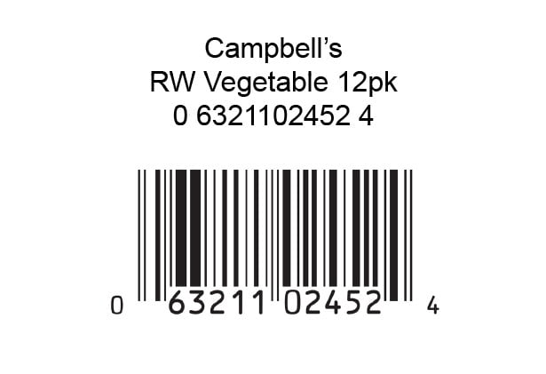 Soupe condensée Campbell'sMD, Légumes, longue conservation (12 x 284 ml)