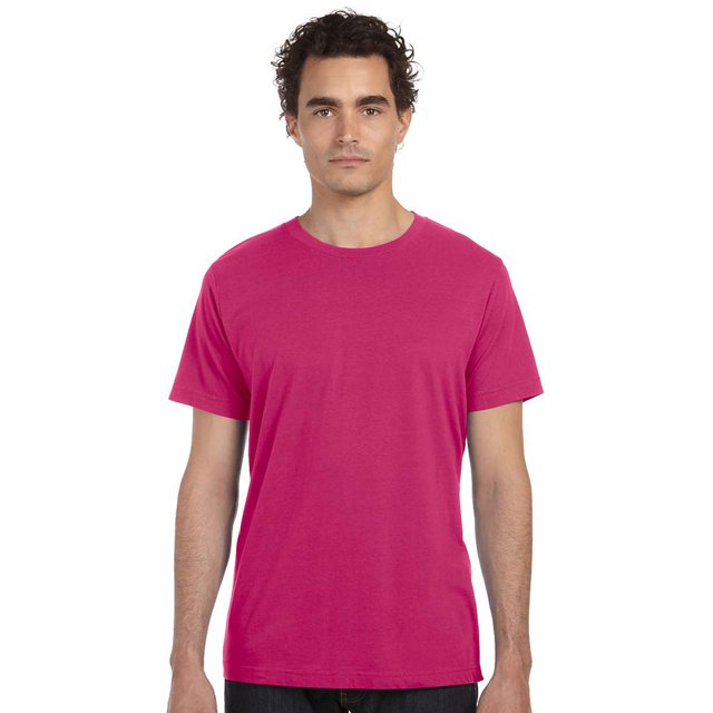 Bella + Canvas T-Shirt Unisexe à Manches Courtes en Poly-Coton