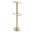 thumbnail image 1 of Allied Brass Free Standing Two Roll Toilet Tissue Stand - TS-26G-SBR, 1 of 1