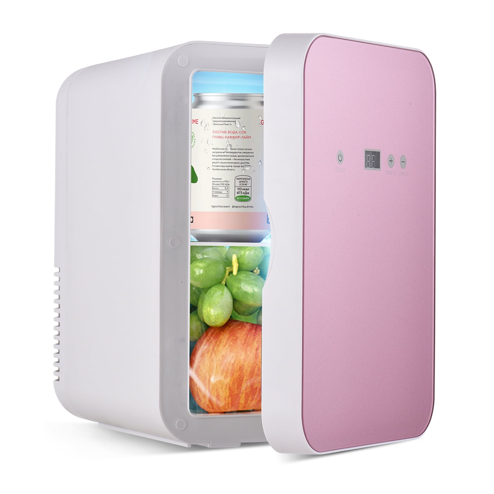 Aoresac Mini Fridge 8 Liter Capacity Touchscreen Small Refrigerator with