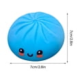 thumbnail image 2 of Dumpling Squishy Toys, Slow Rising Stress Cube Sensory Toys, Ice Squish Cube Stress Relief Toys for All Years, Birthday Gifts Party Favors Christmas Stocking Stuffers, 2 of 6