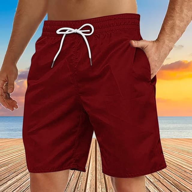 Soki Men's Casual Beach Shorts Clearance Drawstring Shorts With Pocket