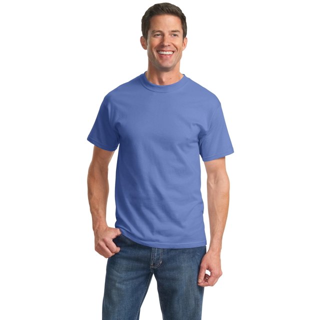 Port & Company Essential T-Shirt. Carolina Blue. 2XL.