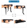 thumbnail image 2 of Graflsoa Adjustable Finger Splint with Removable Aluminum Plates for Pinky and Ring Finger Support, Breathable Nylon Material, Size M, Unisex Design, 2 of 6