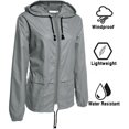 thumbnail image 4 of 2025 Femmes Uni Manches Longues Femmes Chemise à Manches Longues Poche Manteau Ample à Empiècements Col Roulé Perlé, 4 of 6