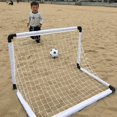 thumbnail image 3 of Ensemble de But de Soccer pour Enfants, Mini de Cour Arrière, Filet et Ballon de Soccer Mini pour Enfants, Blanc, avec Sac de Rangement, 3 of 9