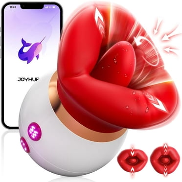 Vibrator Adult Toys for Women | APP Control Mouth-Shaped Vibrators Toy with 10 Different Mode (Brand New)